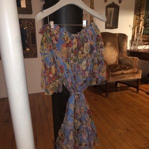 OBO Zimmerman Off Shoulder Mini Dress